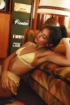 Пижамный комплект Merry See из атласного бюстгальтера и шорт, желтый