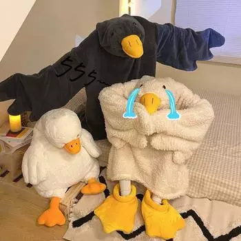 Пижамы для мужчин и женщин зимняя забавная пара милая мультяшная домашняя одежда L