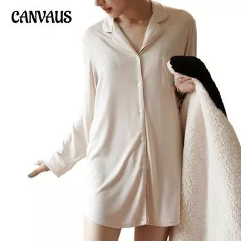 Пижамы для весны и осени, женские пижамы из модала с длинными рукавами, женские простые домашние костюмы для пожилых людей S