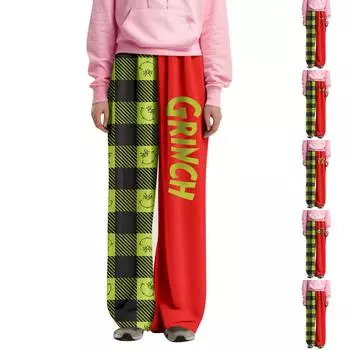 Пижамы в стиле аниме для женщин и мужчин с героями мультфильмов унисекс для пар, низ с принтом, пижамные штаны для сна, подарки на Новый год и день Святого Валентина XL