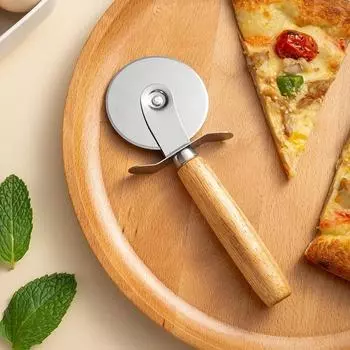 Pizza Peel Roller Knife Pizza Wheel Cutter Cake Baking Hob Accessory Cutters Bakeware Bakery Rolling Pin Kitchen Dining Bar Home