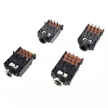 PJ-307 3,5 мм стерео аудио разъем двухканальный женский разъем для наушников с переключателем 8Pin/11Pin варианты PJ307A PJ307B 10Pcs