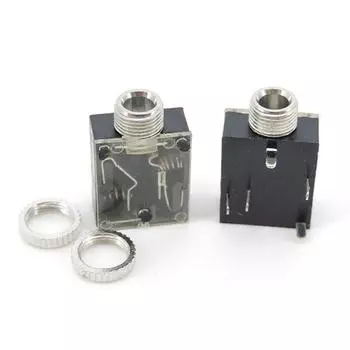 PJ-324 3,5 мм гнездо для наушников 5-контактный печатный монтаж стерео 3-полюсный аудио штекер разъем питания разъем для наушников для ПК 5pcs