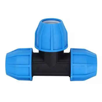 ПЭ пластиковый 40 мм тройник соединитель водопроводный фитинг аксессуары для соединения