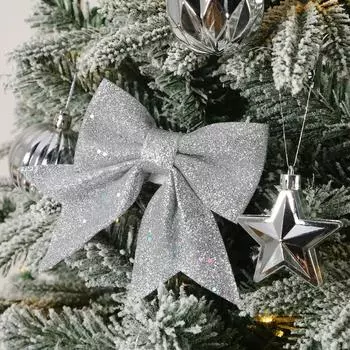 ПЭ смешанный флокирование меньше снега роскошный рождественский комплект украшений елка интерьер сцена рождественская автоматическая елка 0.6M