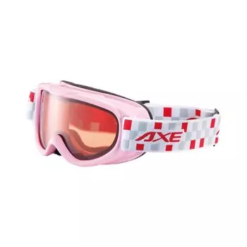 PK Kids Snowboard Goggles Ski Goggles AXE Snow Goggles Goggles Junior Double Lens Glasses Compatible Helmet Compatible [AX] 50ga-030-cc 18-19 розовый