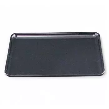 Placemat Tray Made in Japan Modern Tray 9 Size Long Black Pearl Fugen Paint Weak SL x x J-kitchens (27.3cm 21.3cm 1.8cm)