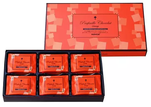 Plafeuille Chocolat Orange 30 шт. ROYCE (х 1)