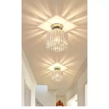 Плафоньер Потолочный Серебряный