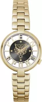 [Plain Sports] Casual Watch Tiger Luxe PSMBA0223 Women s Gold [Item]