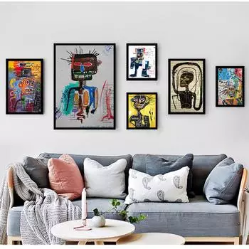 Плакат декоративный домашний декор, плакаты и принты, граффити, уличный художник, холст, картина, настенная художественная картина, винтажная картина без рамки 21*30cm