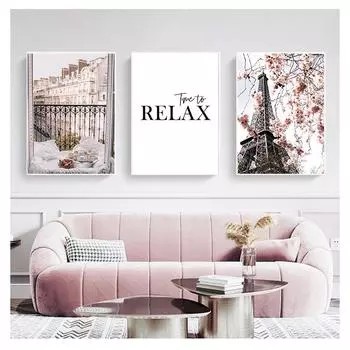 Плакат с цветочным принтом, холст, настенная живопись, фотография, скандинавское украшение дома, картина, старая архитектура, дверь, окно, пейзаж 21cm30cm NoFrame