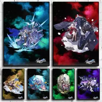 Плакат с гантелями в тренажерном зале и фитнесом, гири, фитнес-тренировки, картина, художественная стена, море 21cm30cm NoFrame