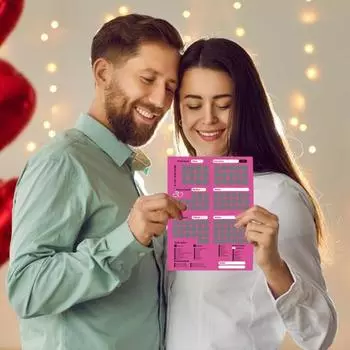 Плакат «Скретч и покажи» для пар. Игры для взрослых в любовь. Плакат скретч-игры с конвертом. Плакат «Вызов на свидание» на День святого Валентина. Приключения пар. розовый