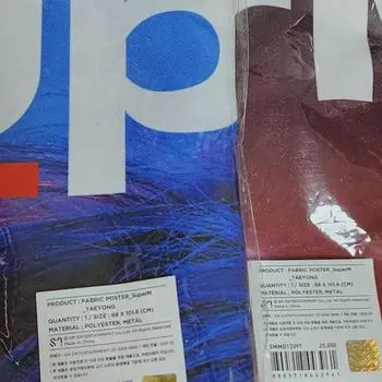 Плакат Taeyong Superm из ткани, футболка