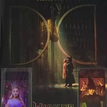 Плакат Wicked Dolby + 2 оригинальных билета