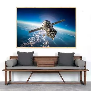 Плакаты и принты Галактика Звезды Астронавт Планета Дыра Космос Вселенная Земля Метеорит Настенные Панно для украшения гостиной 21cm30cm NoFrame