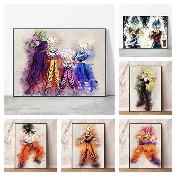 Плакаты и живопись Dragon Ball Carot, фотографии, печать на стене, современный дом, модульная печать, фотографии комиксов 21cm30cm NoFrame