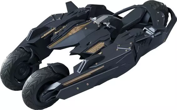 PLAMAX Black Rock Shooter DAWN FALL Черный трайк DAWN FALL Частично окрашенный Тип сборки Пластик Модель M01303 Вер. Немасштабируемый чёрный