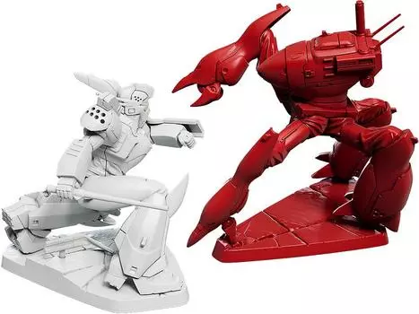 PLAMAX Mobile Police Patlabor MF 71 minimum factory Ingram Clubman High Leg Labor Color assembly plastic model & Ver. Non-scale