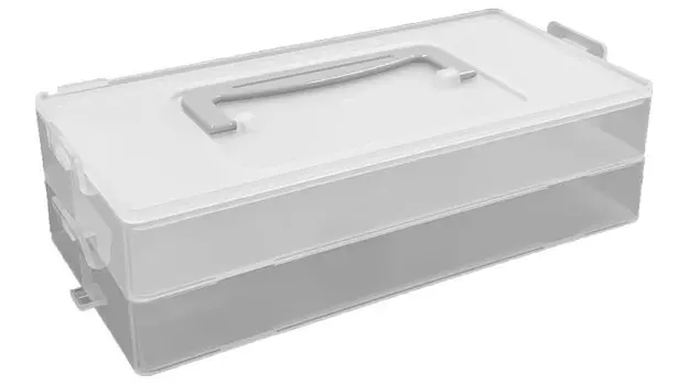 Plamo Improvement Committee plamokojo Контейнер для моделирования 054 Slim Option Hobby Tool PMKJ023CL Прозрачный белый