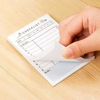 План на неделю, многофункциональный самоклеящийся блокнот N раз, липкая мини-закладка для заметок, школьный офис Diary plan