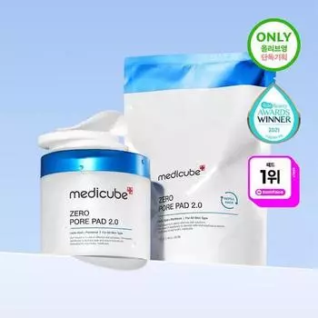 План пополнения Medicube Zero Pore Pad 2.0 (70 листов + 70 листов)