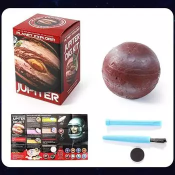 Planet Archaeology Mining Toys Eight Planets Solar System Guide Explore Boys and Girls Dig Treasure Collection Kids Gift Jupiter