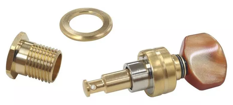 Планетарный тюнер GOTOH для укулеле UB8 Gold, кнопка, (UPT-UB8-GX) УПТ-УБ8-ГГ золотой