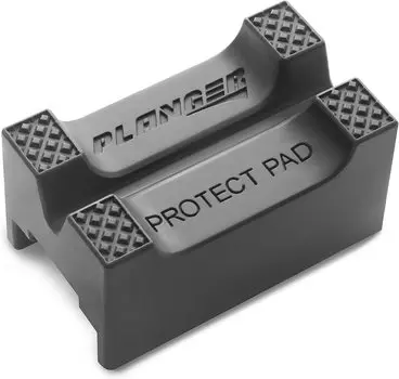 PLANGER® – Protective Pad – Rubber Axle Stand Pad – Protects your car when jacking up on jack stands – Made of heavy duty rubber