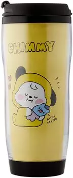 Планирование BT21 Пластиковый стакан CHIMMY J s жёлтый
