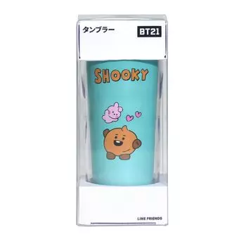 Планирование BT21 Пластиковый стакан SHOOKY J s светло-синий