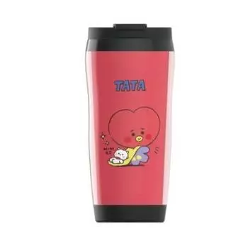 Планирование BT21 Пластиковый стакан TATA J s красный