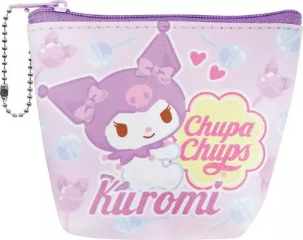 Планирование Chupa Chups x Sanrio Characters Mini Lovely Pouch Kuromi xx SNP047 J s W10.5 H8.5 D4.5cm