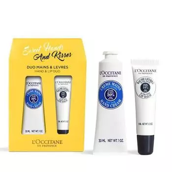 Планирование дуэта средств для рук и губ L Occitane Sheer