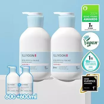 Планирование использования лосьона Illiyoon Ceramide Ato (600мл+600мл)