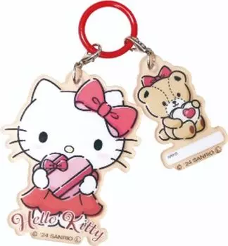 Планирование Зонт-подвеска Sanrio Hello Kitty H59 x W49 мм H41 x W25 мм AKR024 Размер J: [Hello Kitty] [Маленькое очарование]
