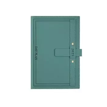 Планировщик А5 на 2025 год, блокнот-планировщик, обложка из мягкой ПУ кожи, 12-месячный планировщик, академический еженедельник