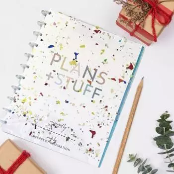 Планировщик дел Блокнот Комплект Ежегодный Ежемесячный Еженедельный Ежедневный Страницы Блокнот Настраиваемый Дизайн Без Даты Трекер Привычек