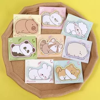 Планировщик для записей с изображением животных, бумажный блокнот для записей, блокнот для записей для подростков/взрослых/девочек Panda