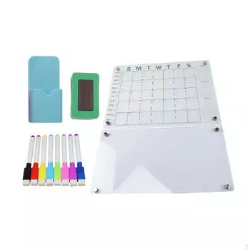 Планировщик досок для сухого стирания для конференц-зала по планированию деятельности по холодильнику 40cmx20cmx3cm