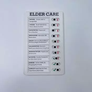 Планировщик ежедневных задач. Съемная доска с контрольным списком дел. Многоцелевая доска задач для учащихся. ELDER белый