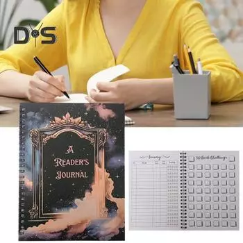 Планировщик из плотной бумаги Многоцелевой Годовые цели Ежемесячная статистика Веселые игры Задания Раскраски чёрный