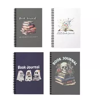 Планировщик книг без даты. Лучший планировщик книг и периодических изданий, включая еженедельные чтения и трекеры книг. One Size чёрный