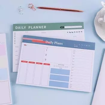 Планировщик питания Блокнот Планировщик сбалансированной диеты Список покупок План еженедельных приемов пищи Effortless Double G