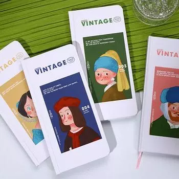 Планировщик в клетку Блокнот для заметок Блокнот для записей своими руками Альбомы для скрапбукинга Книга-повестка дня Дневник 09