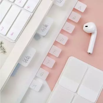 Planning White Sticky Notes Bookmark Index Memo Pads 200pcs/lot Index Tabs Stickers Office 4x2.5cm-80pcs