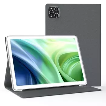 Планшет Android 2025 года выпуска, новый планшет с диагональю 10 дюймов, расширенный планшет Android с 8-ядерным процессором, камерой, защитным чехлом для планшета, сертифицированным беспроводным