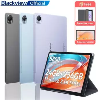 Планшет Blackview MEGA 1, 11,5 дюймов, 8800 мАч, Android 13, 12 ГБ ОЗУ, 256 ГБ встроенной памяти