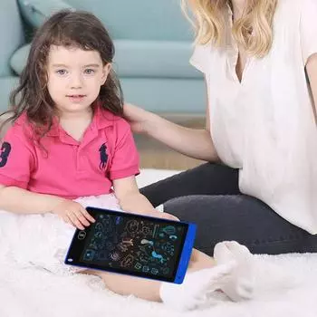 Планшет для письма с ЖК-дисплеем 8,5 дюймов, низкое энергопотребление, безрадиационная стираемая доска для рисования 8.5inch чёрный